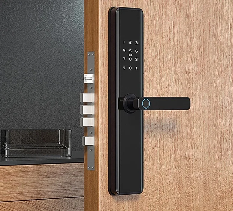 TTLock Smart Fingerprint Door Lock, Wi-Fi App, BLE Unlock, Biométrico Inteligente, Fechadura Eletrônica, Segurança