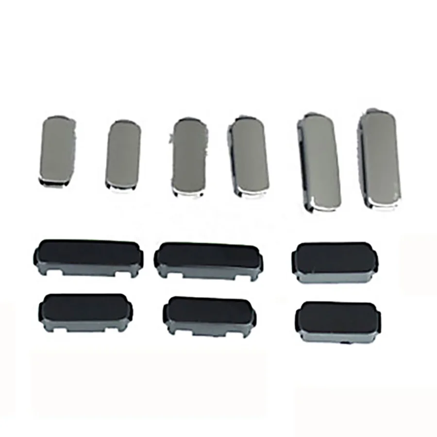 6Pcs Plastic Black/Silver Car Roof Luggage Rack Rail End Cover Screw Cap Auto Replacement Fit For Land Rover Discovery Sport