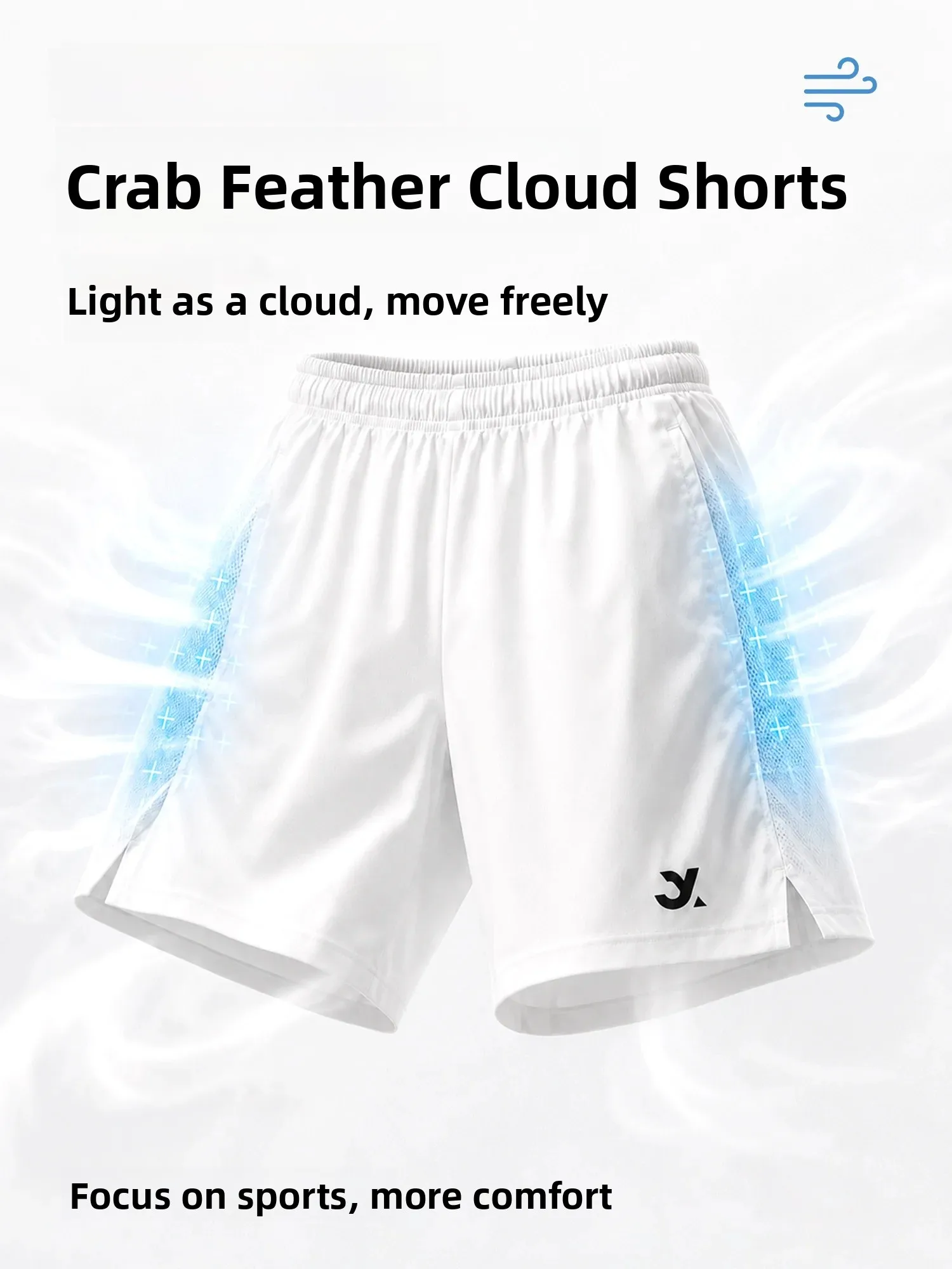 shorts-de-badminton-panhigh-crab-feather-cloud-sensation-legers-comme-un-nuage-pour-entrainement-sportif-fitness-et-course-a-pied-unisexe