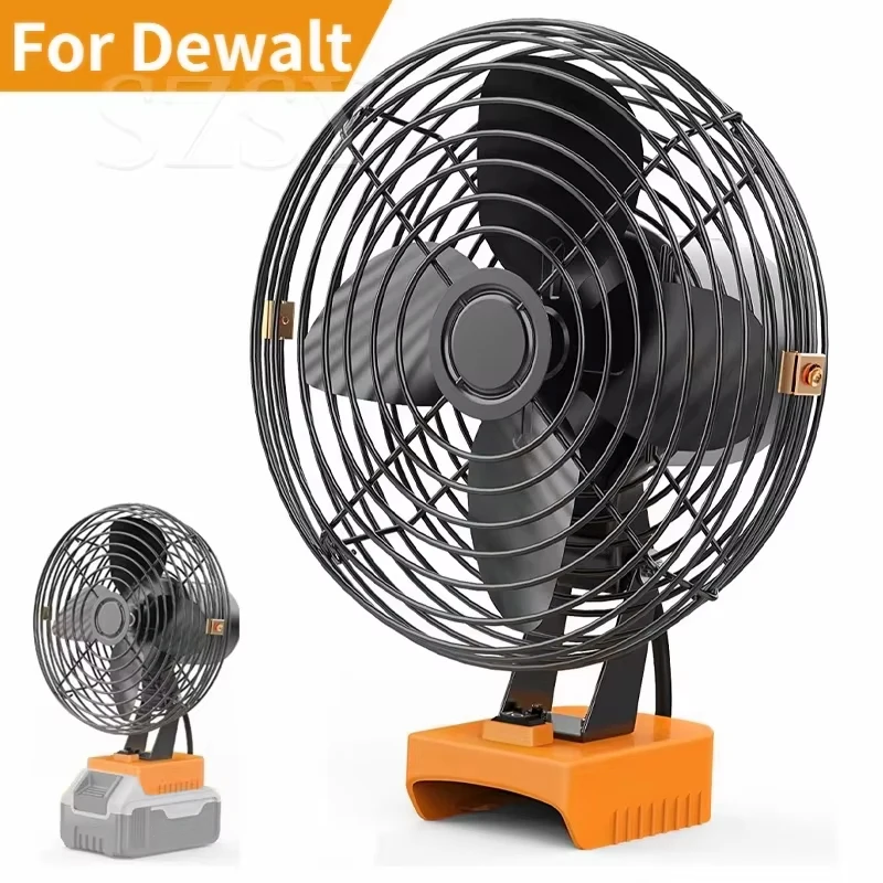 Portable Outdoor Jobsite Cordless Fan for DeWalt，Indoor Fans