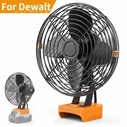 Portable Outdoor Jobsite Cordless Fan for DeWalt,Indoor Fans Operated for DeWalt,20V Max Battery Strong wind force Outdoor work