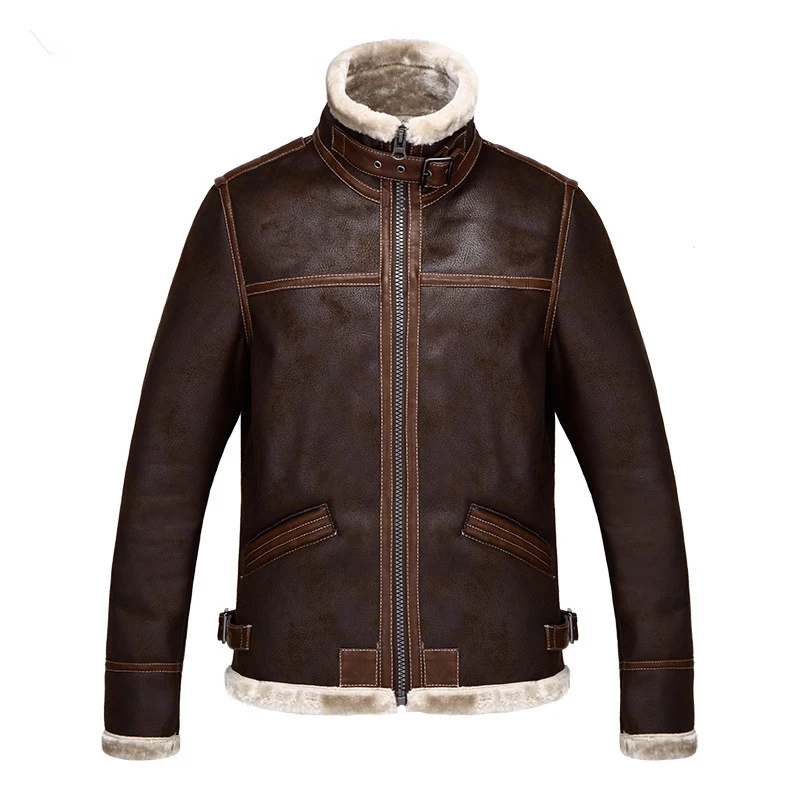 Veste en cuir à manches longues pour hommes, manteau en cuir PU, mode Cosplay, veste d\'hiver pour garçons