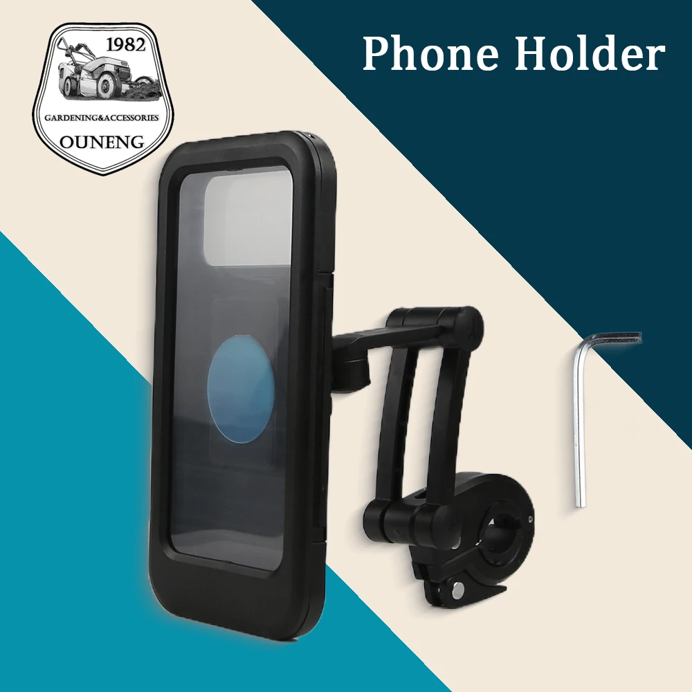 

Waterproof Motorcycle Bike Mobile Phone Holder Support Universal Bicycle 360° Swivel Adjustable GPS Motorcycle Cellphone Holder