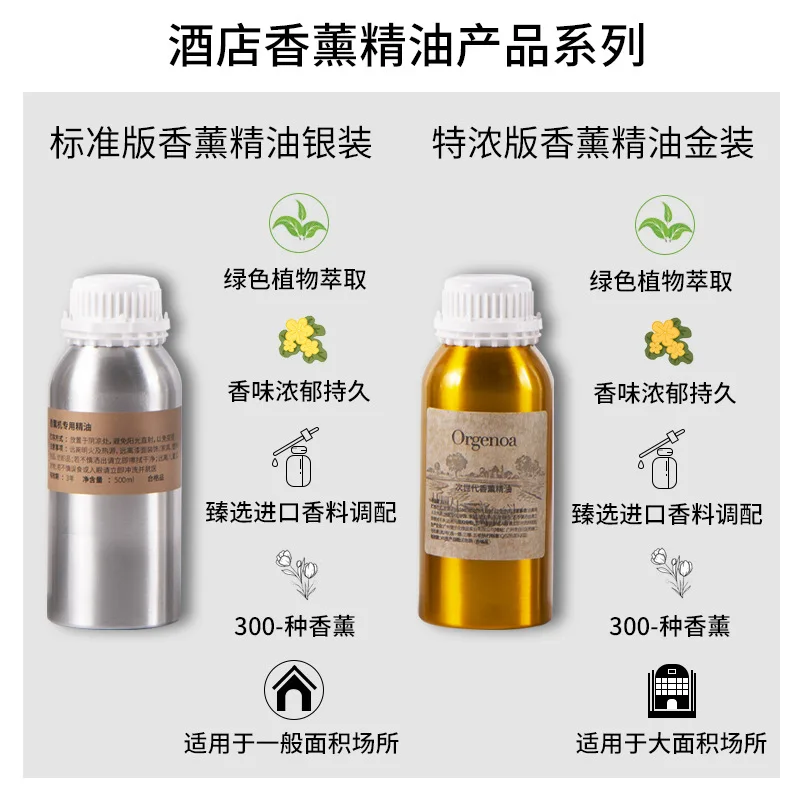 500ml/100ml Premium Hotel Aromatherapy Essential Oil Supplement for Aroma Diffuser,Humidifier, Car Air Freshener Fragrance Oil