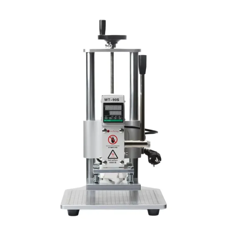 WT-90S Mini Digital Hot Stamping Machine Gold Silver Digital Leather Logo Embossed T Slot Hot Stamping Machine