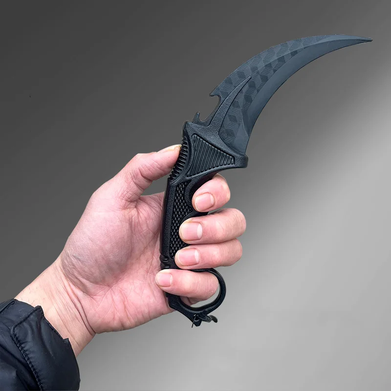 23cm Claw Knives Game Toy Sword Model Toy Prop Solid Eagle Claw Knife Safe Unedged Melee Sword Outdoor Weapon Gifts for Friends