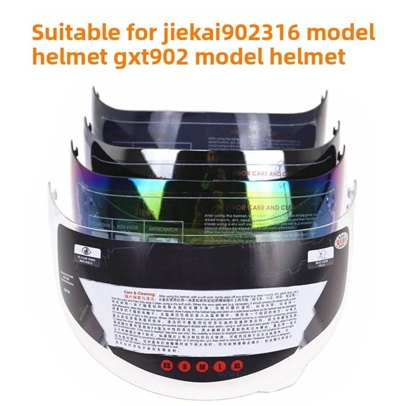 

Brand New Flip Up Motorcycle Helmet Shield for Jie Kai 316 902 and AGV K1/K3SV/K5 Full Face Motorcycle Helmet Visor 5 Colors