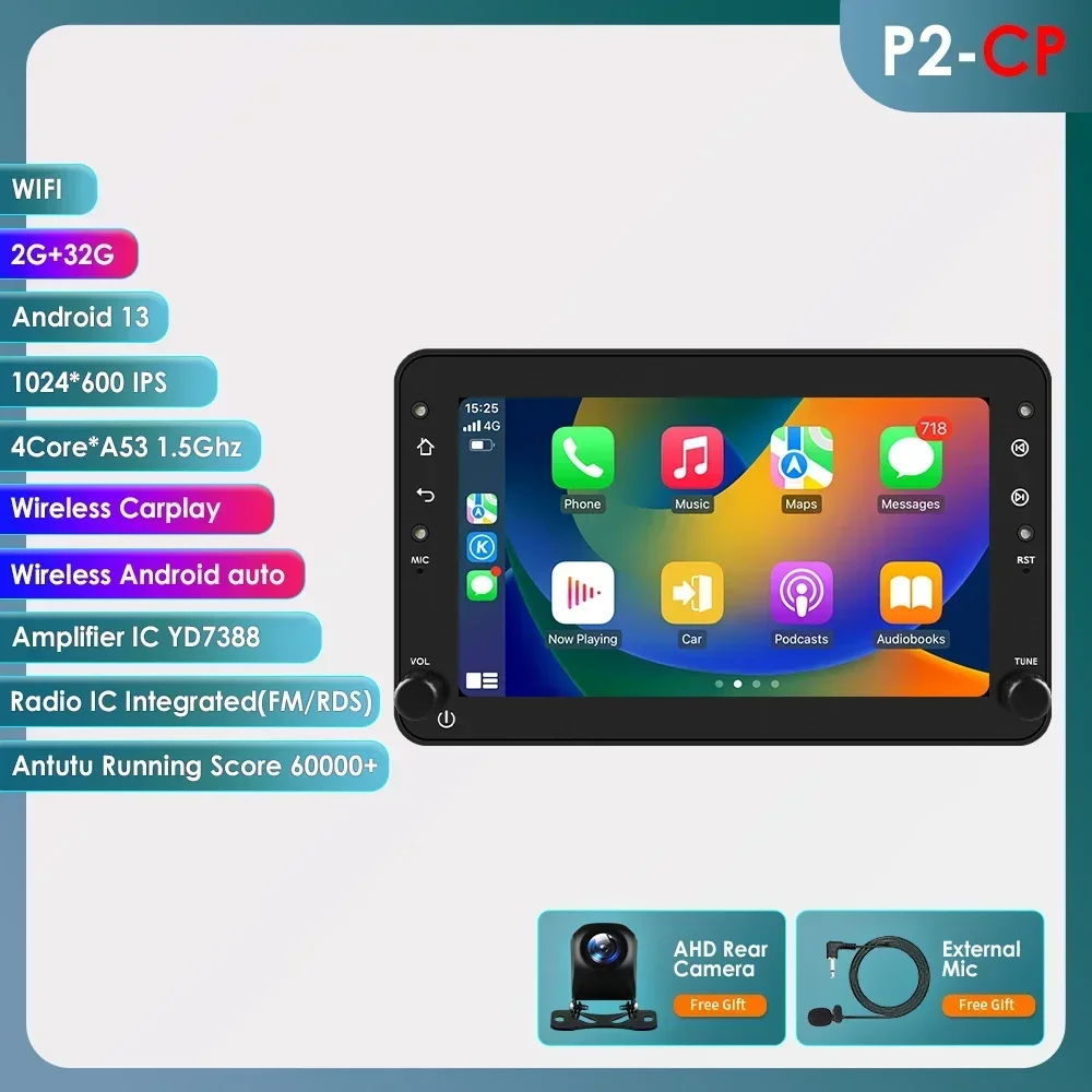 Android Autoradio voor Alfa Romeo 159 Brera Spider Sportwagon Autoradio Multimedia Scherm Carplay Speler 1Din 6115 GPS WIFI DSP