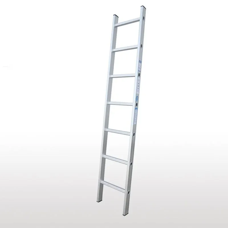 20 Step Modern Design Aluminum Straight Ladder 5.44m Nestable for Warehouse Retail or Apartment Use