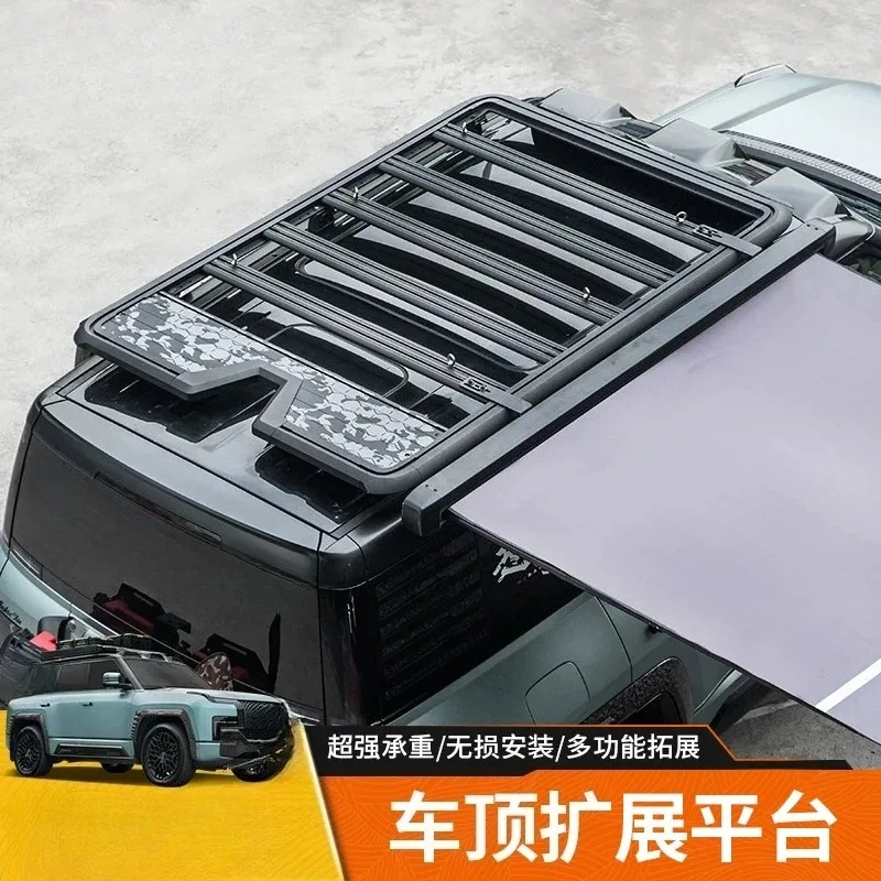 Roof rack U8 special roof platform folding ladder small schoolbag side tent modification