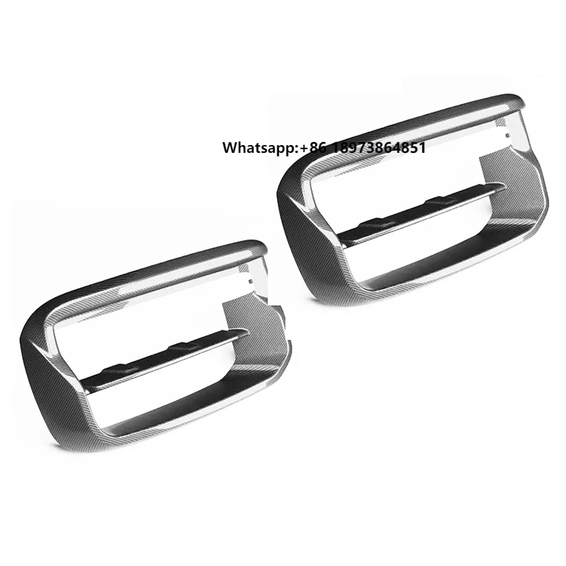 

Omcar Style Porsche Cayenne GTS Dry Carbon Fiber Front Bumper Vents Body Kit for 9Y0 E3 2018-2023