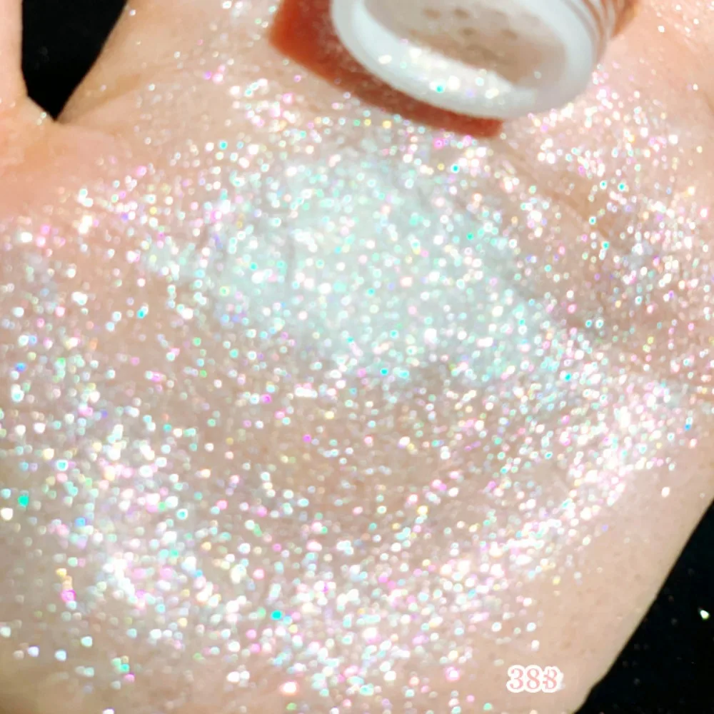 بودرة هايلايتر مكونة من 3 ألوان، بودرة ناعمة شفافة بيرليسسينت، ظلال عيون لامعة، تفتيح الجسم وتدوم طويلاً