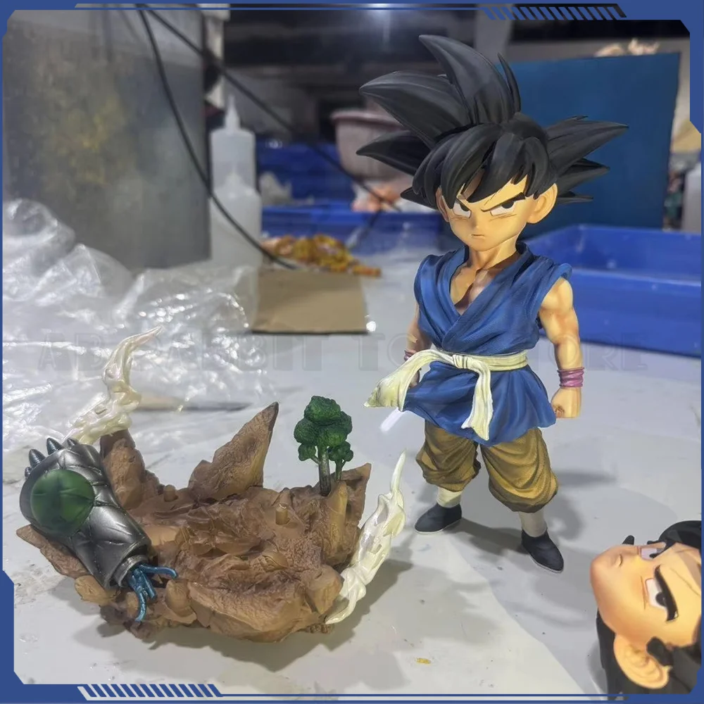 

В наличии: 26-сантиметровая аниме-фигурка Dragon Ball, Сон Гоку, фигурка юного Гоку, ПВХ-кукла, декоративная статуэтка, коллекционная игрушка