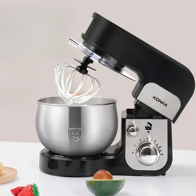 

Household Multi-Functional Flour-Mixing Machine 3L Dough Mixer Automatic Stand Mixer Cream Mixer