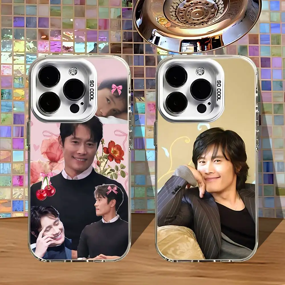 

B-Byung H-Hun Lee Phone Case For iPhone 16,15,14,13,12,11,Pro,XS,Max,Plus,Mini,SE4,E White Matte Shockproof Cover