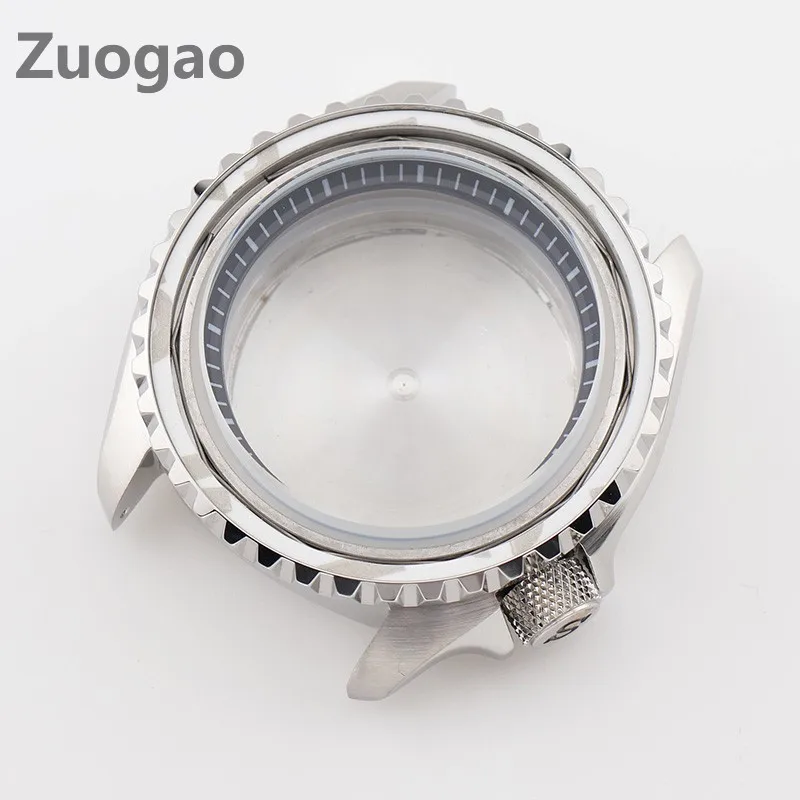 

42mm High Value Diving Watch Case 316L Steel Ceramic Bezel Mineral Glass 50M Waterproof Fit NH35 NH36 Men's DIY Mod Parts