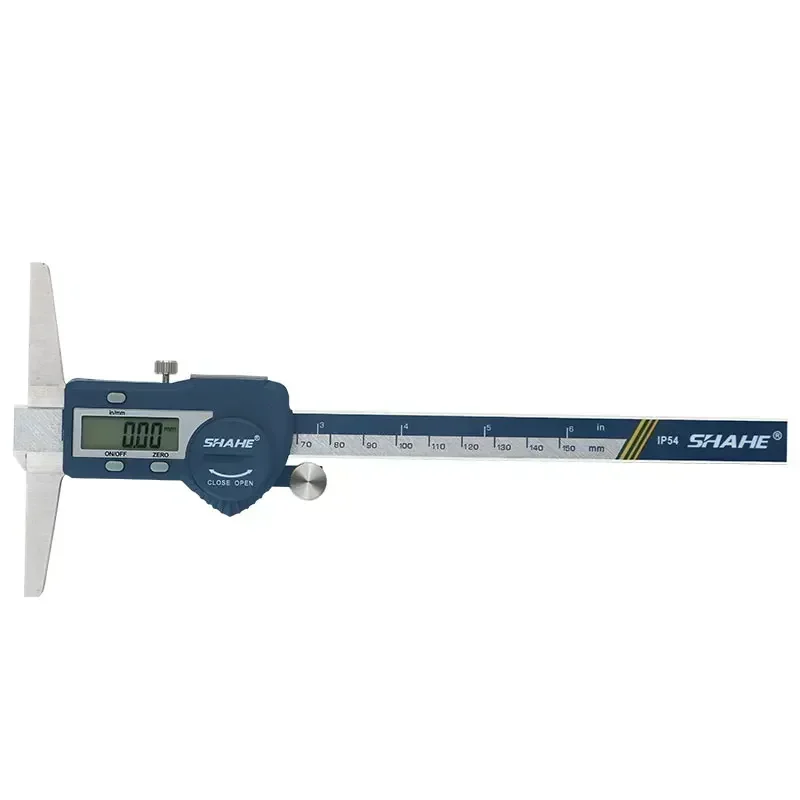 Shahe 0-150/200/300 mm Digital Micrometer Electronic Caliper Double Hooks Digital Depth Vernier Caliper Digital Caliper Tools