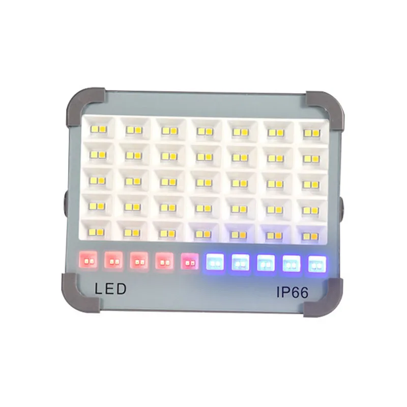 

Super Bright Portable Waterproof IP66 Work Light Flashlight Flood Light Solar Powered 4 Modes Daylight Camping Lantern 5000mAh