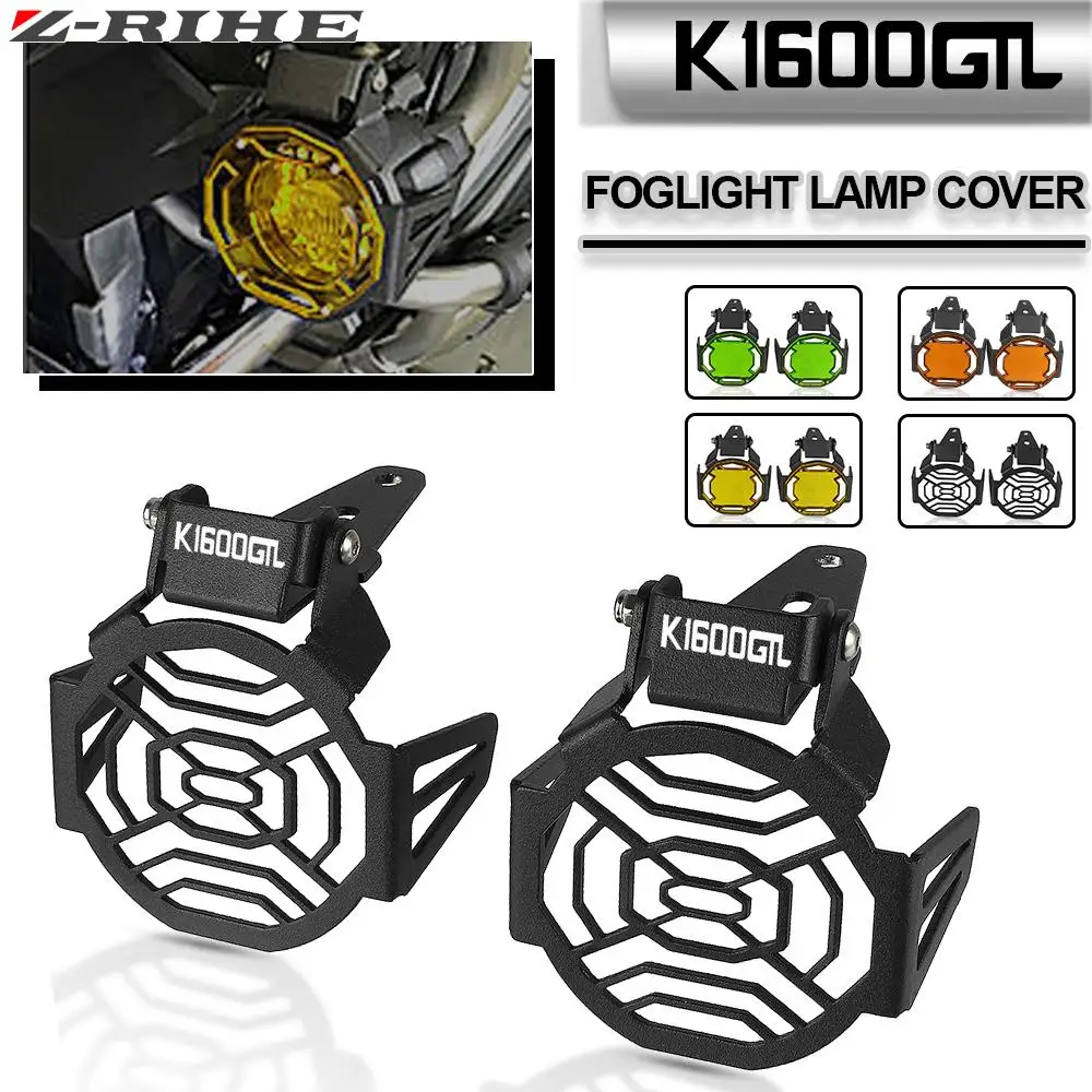 

Motorcycle CNC LED Fog light Protector Guards OEM Foglight Lamp Cover For BMW K1600B K1600GT K1600GTL K1600 B GT GTL 2016-2022