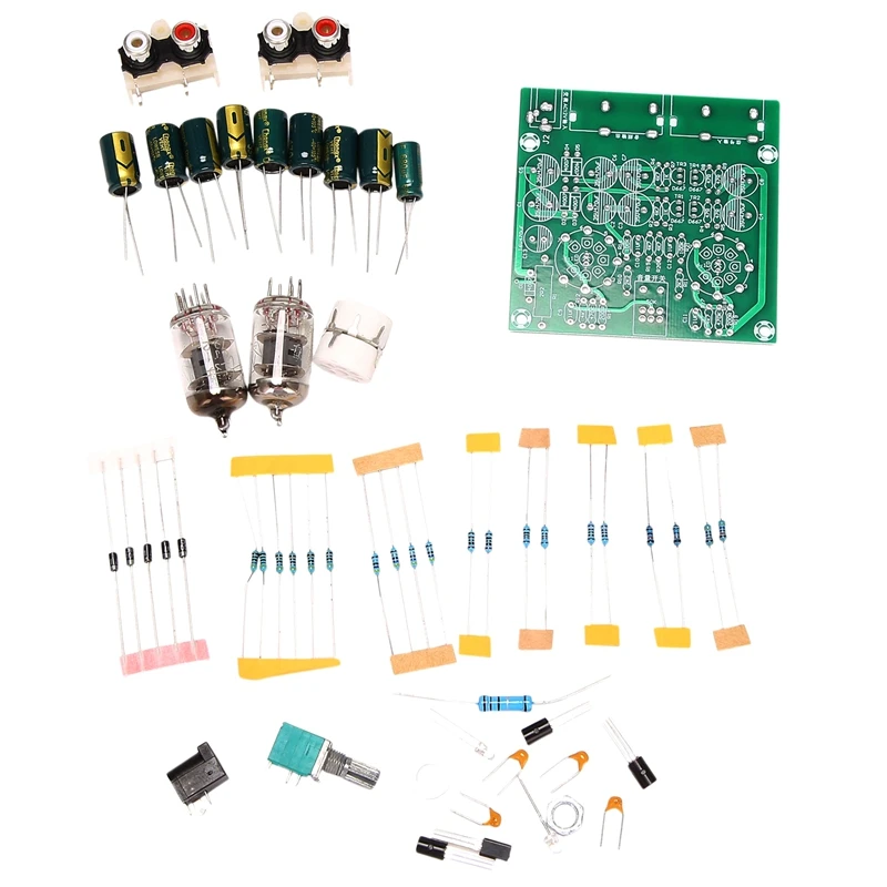 

Tube Amplifiers Audio Board Amplifier Pre-Amp Audio Mixer 6J1 Valve Preamp Bile Buffer Diy Kits