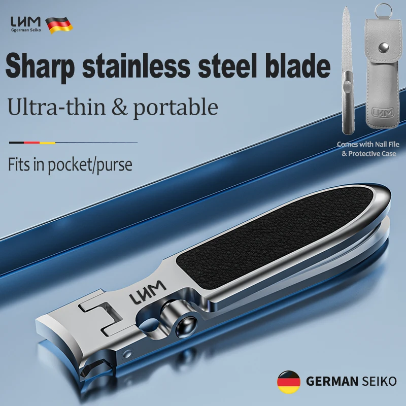 مقص أظافر القدم لكبار السن، أظافر سميكة، قصافة أظافر شديدة التحمل، مقصات أظافر احترافية مزودة بملف أظافر وP