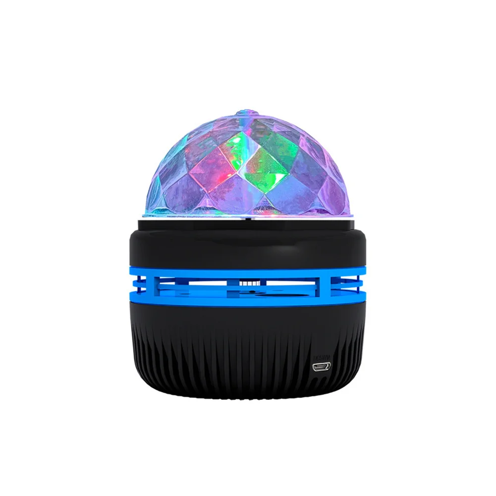 Novelty Lighting USB Charging RGB Projector Lamp Automatically Rotating Led Night Light For Home Children Bedroom Decoration