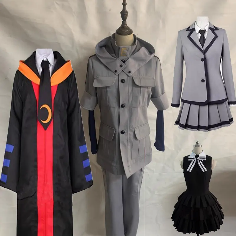 Anime Classroom Akabane Karma Shiota Nagisa Korosensei Cosplay Costume Kayano Kaede Cos Women Man outifits Custom Made