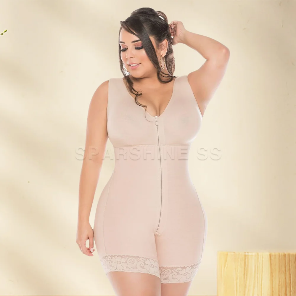 Full Body Shapewear Girdles for Women Faja Colombianas Corrective Posture Belly Control Slimming Butt Lift Bodysuits Weight Loss