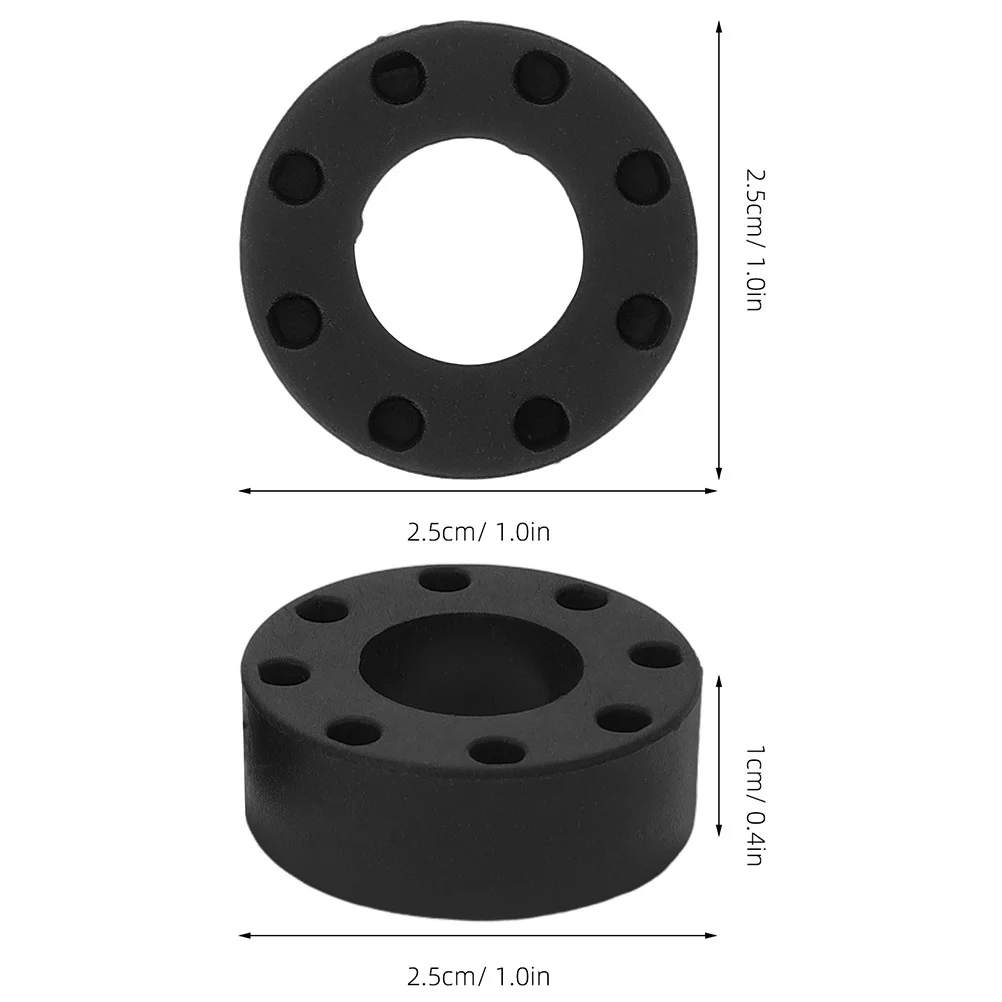 16 قطعة من مصدات كرة القدم للطاولة - مكونات كرة قدم ممتازة لامتصاص الصدمات ومنع الخدش
