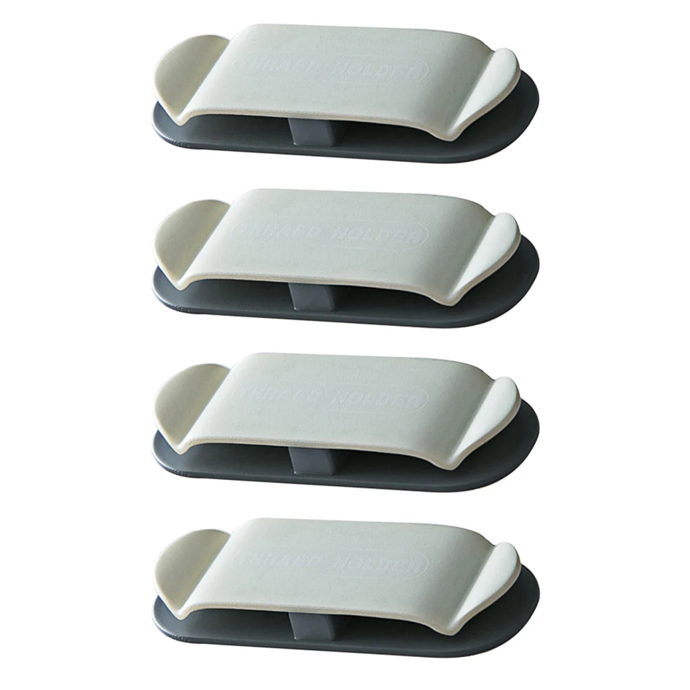 

Adhesive Hooks Cable Clips Socket Holders Plug Storage ganizer Waterproof ABS Material Strong Capacity Bathrooms Kitchen Walls