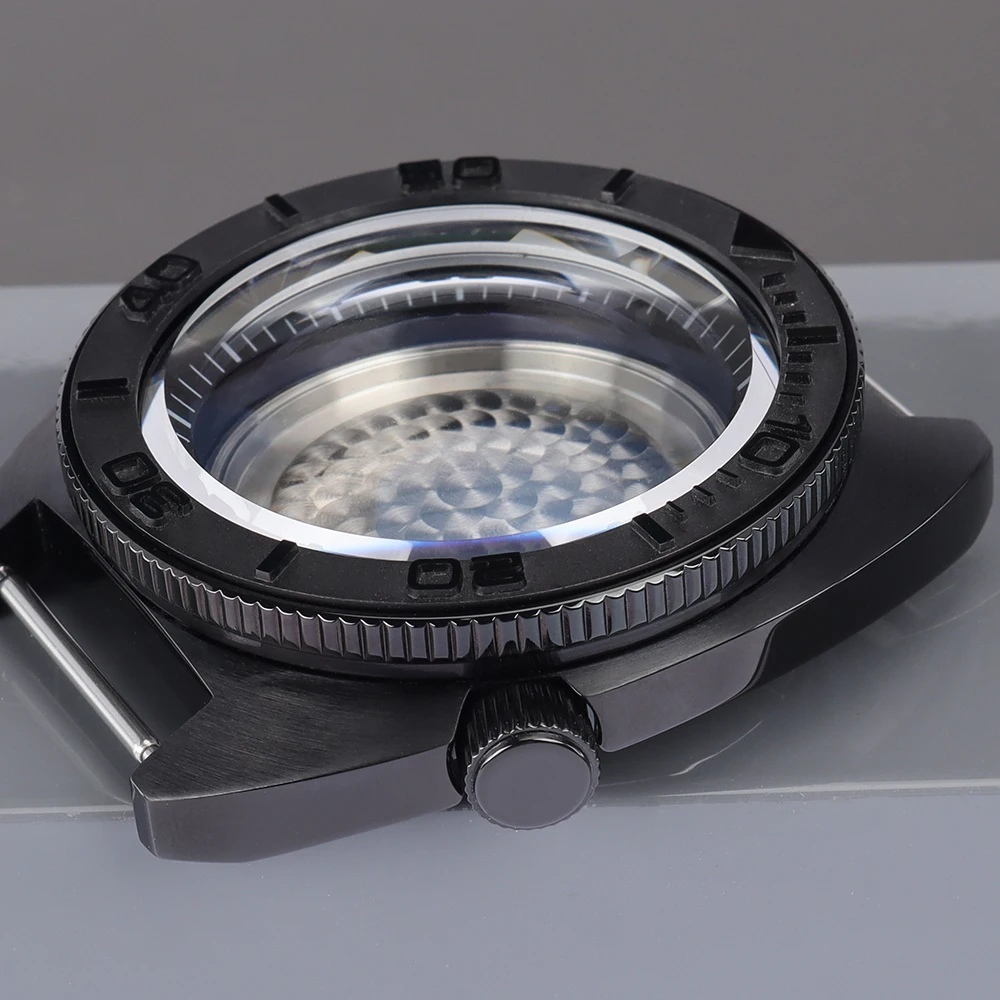 Für 41-mm-Herrenuhrengehäuse, Saphirglas, Tuna Turtle, passend für modifizierte Abalone NH34 NH35 NH36 NH38 NH70 4R36 7S Uhrwerke, 28,5-mm-Zifferblatt – Detail 5