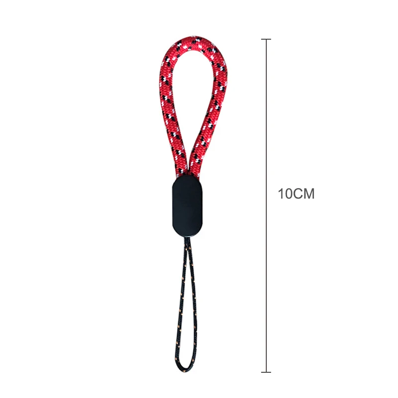 5pcs Wrist Short Lanyard Mobile Phone Strap For USB Flash Drive Bag Hanging Keychain