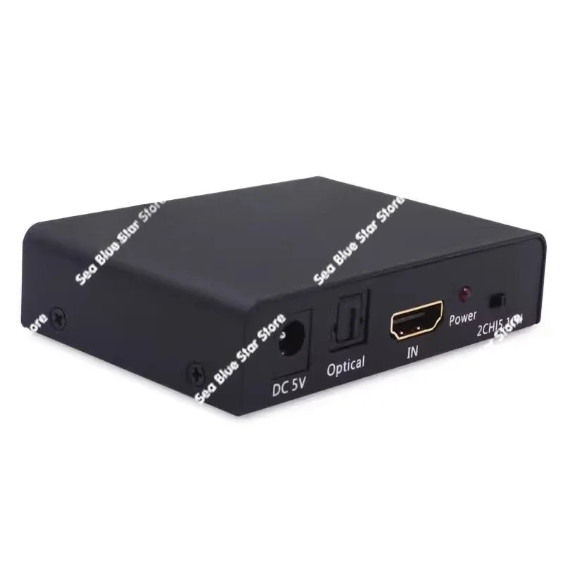 Audio splitter splitter 1 in 2 out 1 in 2 branch split screen splitter high-resolution video with fiber