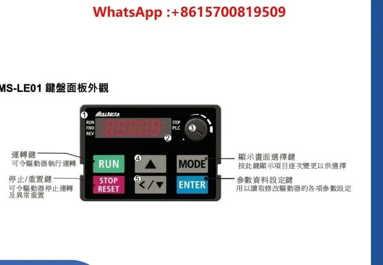 KPMS-LE01 VFD PU08 KPMM LE01 matching panel LC M02E