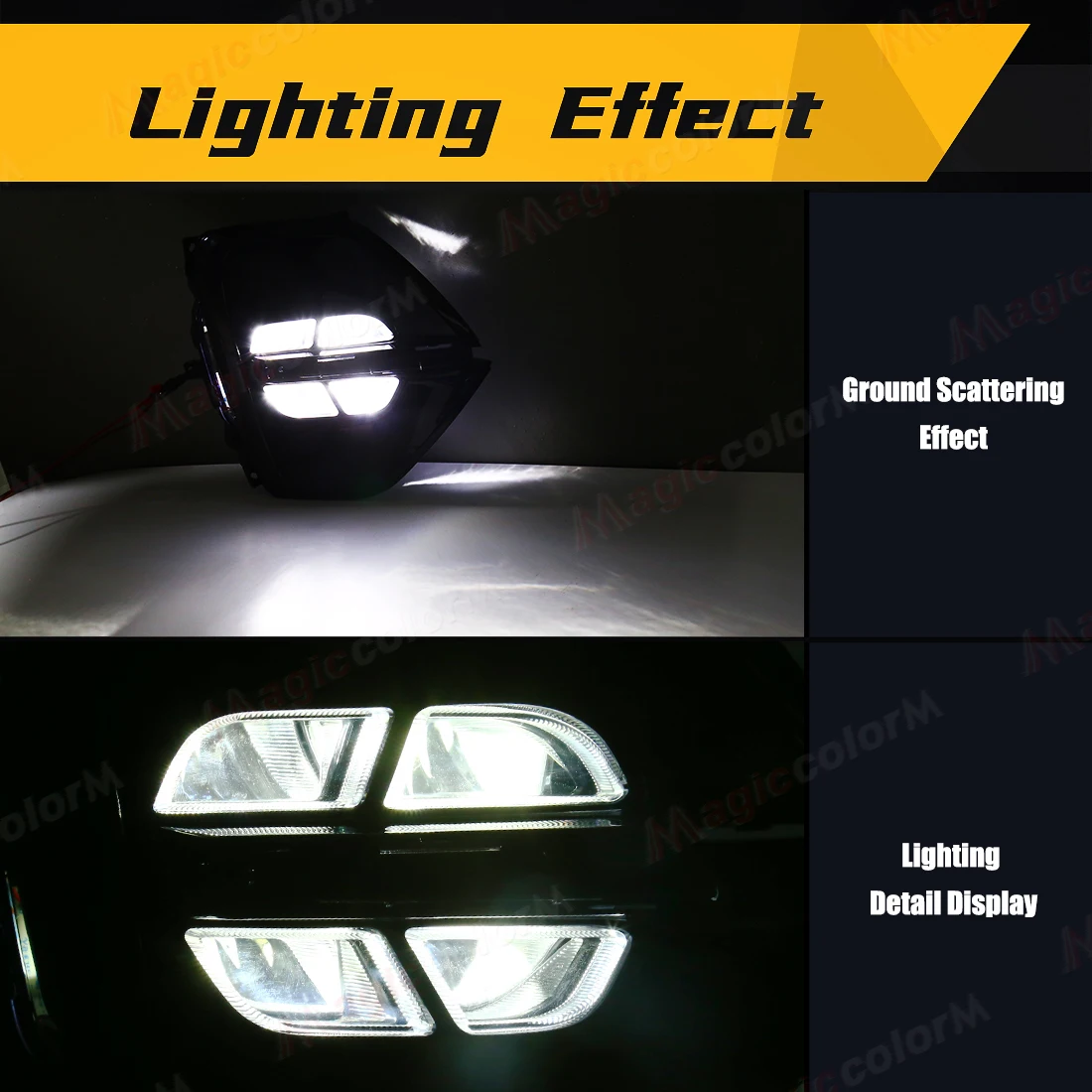 LED DRL لكيا سبورتاج KX5 2019 2020 الولايات المتحدة آسيا نوع النهار تشغيل أضواء سيارة مصابيح الضباب الأبيض النهار الجبهة الوفير المصابيح الأمامية
