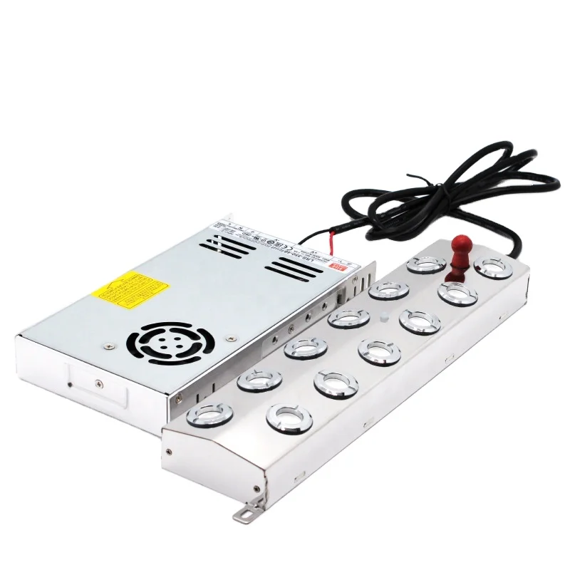 12 Heads 8.5L/hr Ultrasonic Mist Maker for Industrial Humidifier Spare Parts Vaporizer Fogger Mushroom Indoor Cultivation