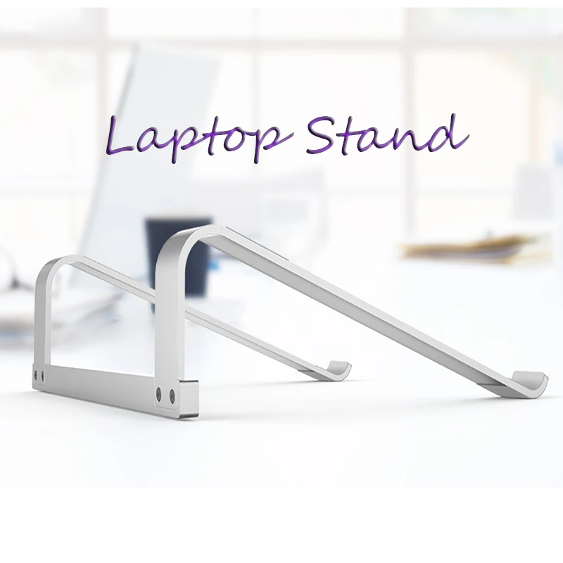 

Laptop Stand Desktop Booster Bracket Macbookpro Radiator Rack Game Book Aluminum Alloy Base Multi-speed Screw Hole Adjustment