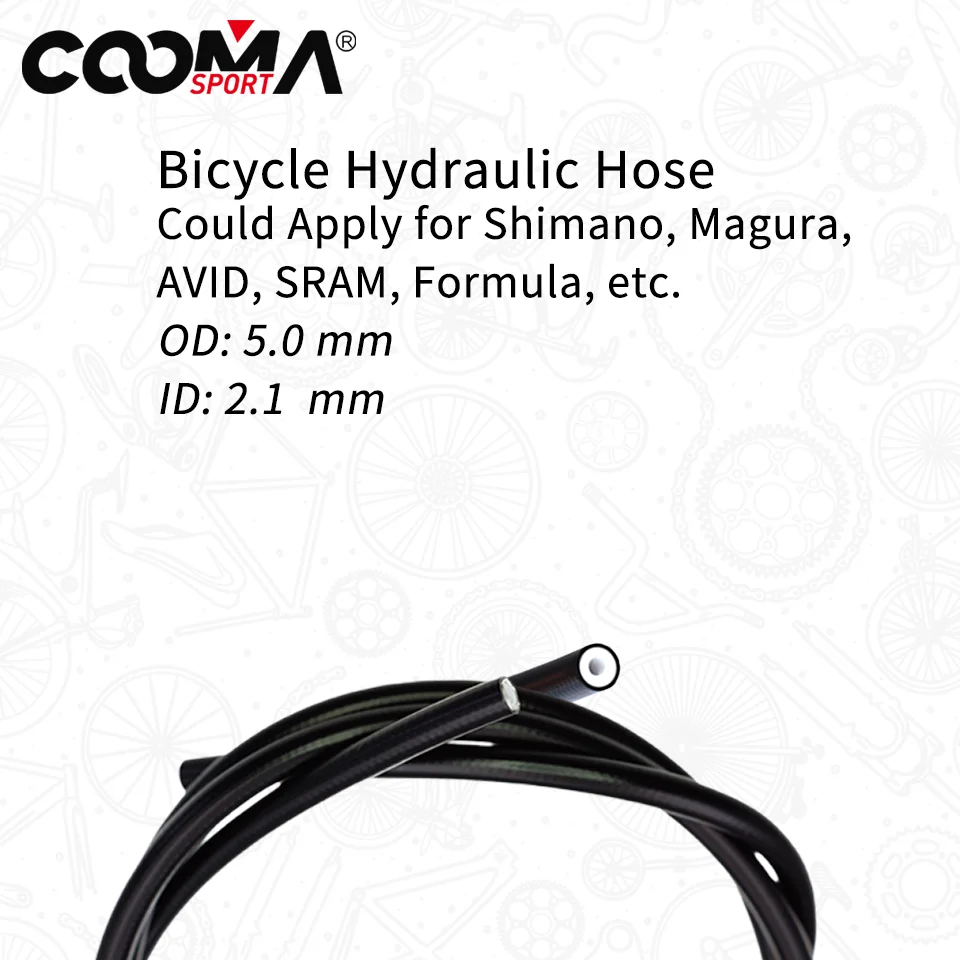 Bicycle Brake Hose 3.0 Meter with Hope Needle/Olive Hose Barb