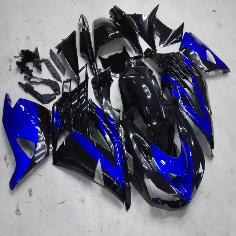 

INJECTION MOLD Fairing for ZX-14R 2012 2013 2014 2015 2016 blue black ZX14R 12-16 bodywork kit motorcycle fairings