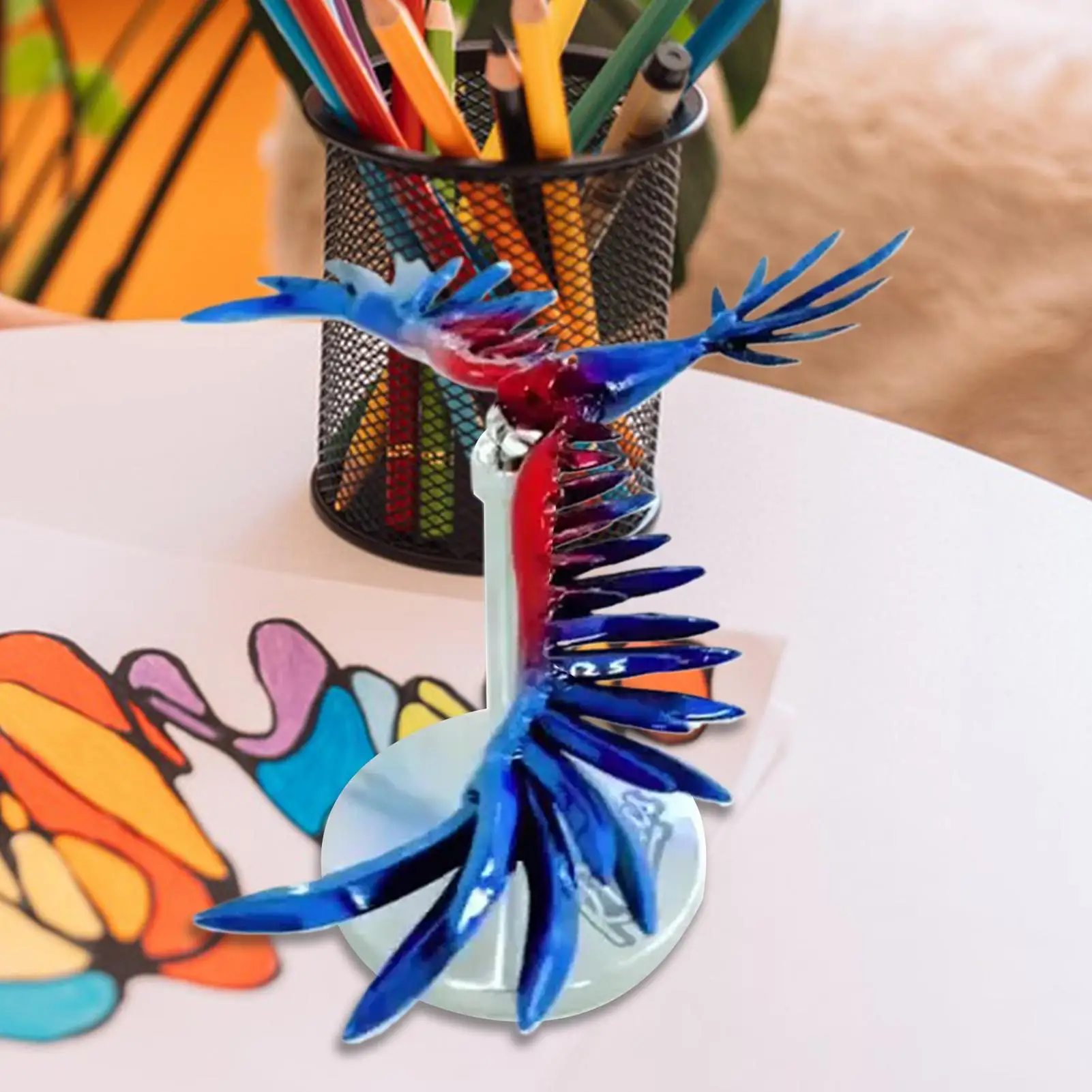 Estatuas de águila para equilibrio exterior, escultura de Metal, adorno de pájaro volador, decoración para jardín, hogar, fiesta, estante, césped decorativo