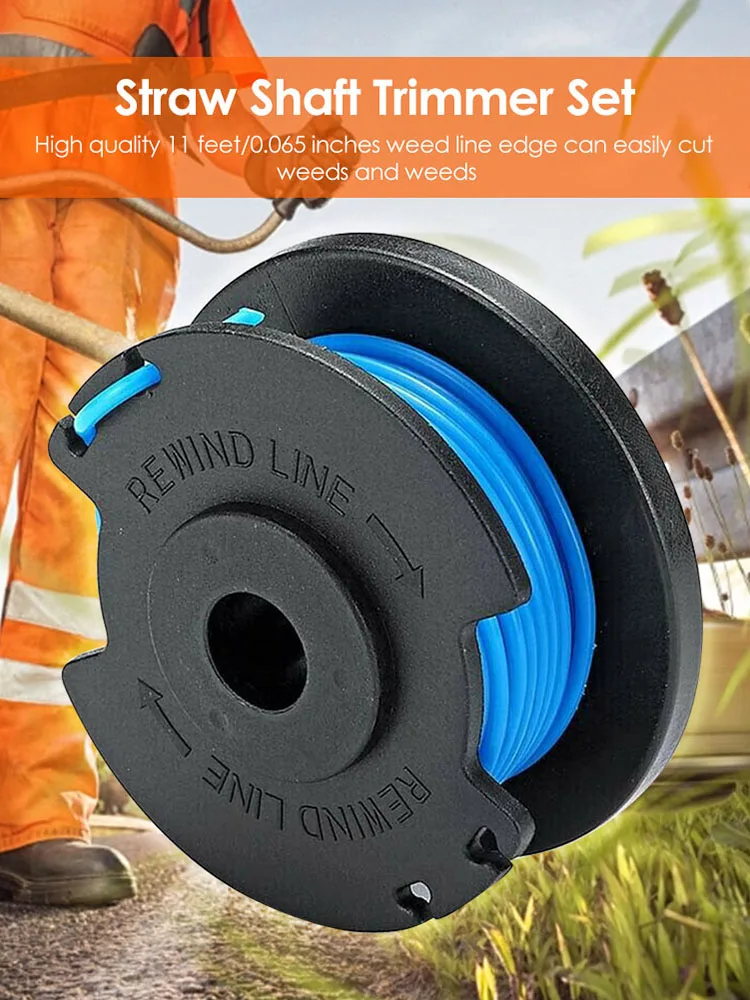 8/10 قطعة سلسلة الانتهازي بكرة استبدال 18 فولت 24 فولت 40 فولت بكرة خط الأزرق الانتهازي بكرة خط ل Ryobi One AC14RL3A قادين #6