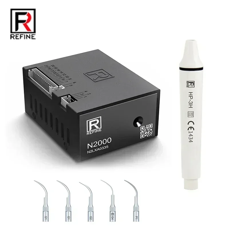 Refine Removable Ultrasound Scaler Tip Fits EMS Built-In Scaler  V2000、V3000、 V2000l 、V3000l, Scaling & Periodontal Functions