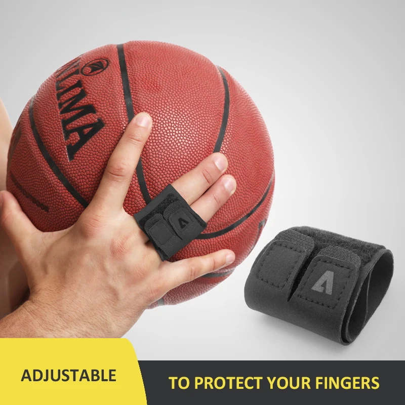 Finger Splint Adjustable Finger Support Brace Sleeve Protector Basketball Volleyball Finger Joint Protector Sports Finger Guard