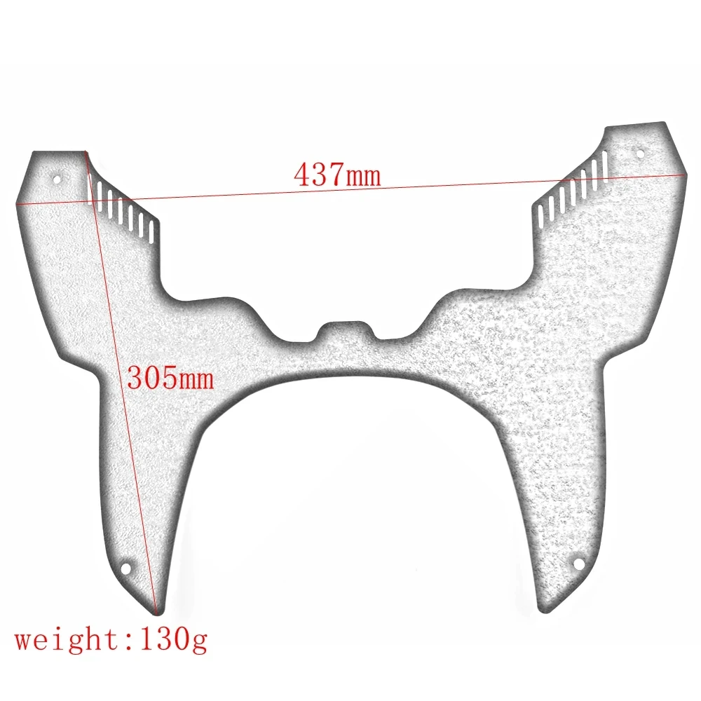 For HONDA CRF1100L Africa Twin Adventure Sports ES DCT 2020-2024 Motorcycle Accessories Forkshield Updraft Deflector