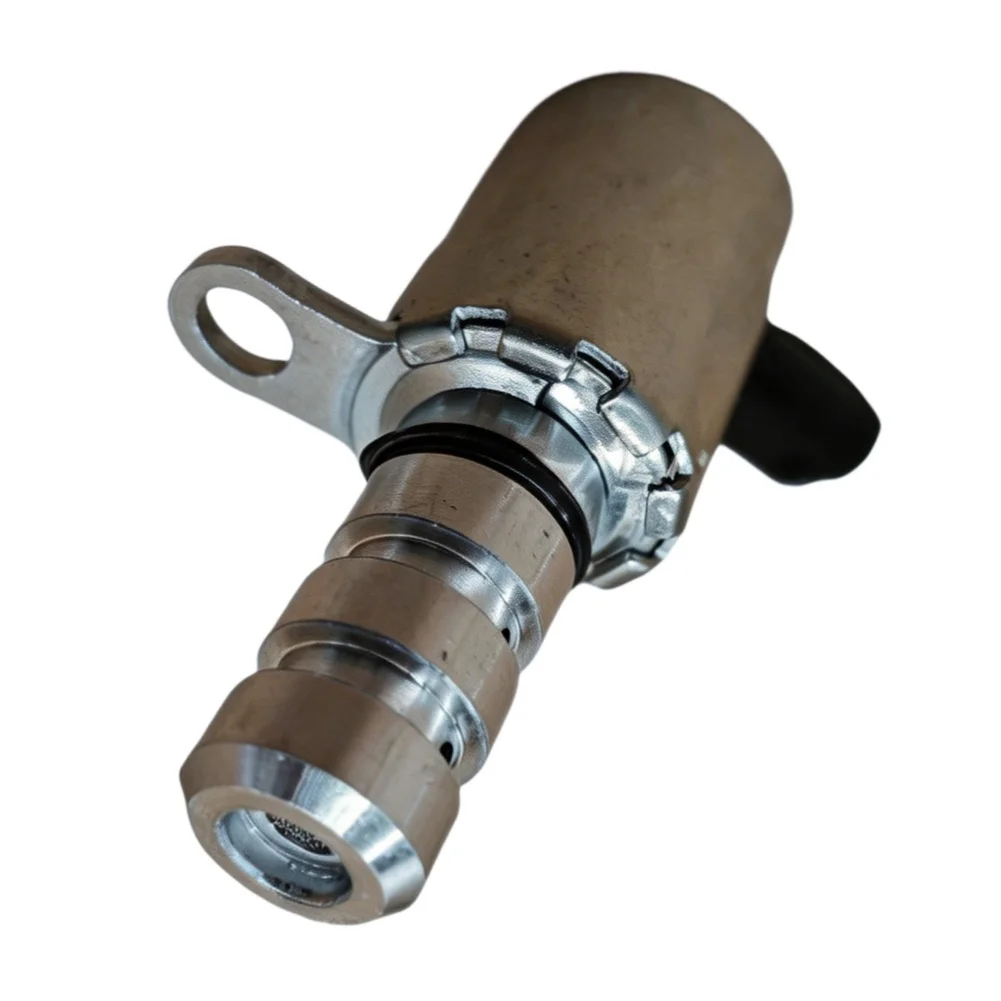 2.0T Oil Pump Valve Oil Pump Solenoid Valve For Fixing Oil Pressure Warn Lights High-precision Internal Spool Silver Black