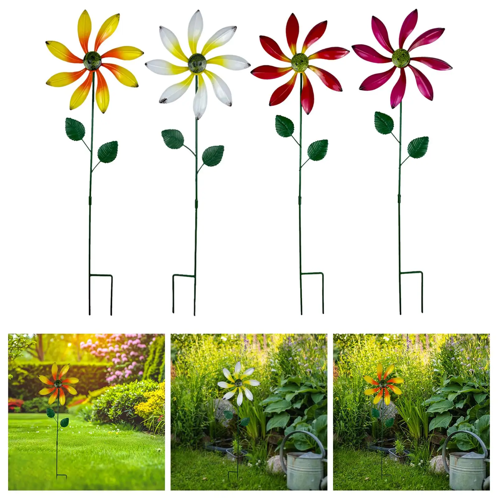 

Garden Wind Chime with Metal Mill And Stand for Outdoor Areas