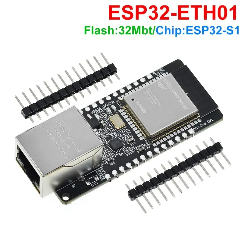 WT32-ETH01 Embedded Serial Port Networking Ethernet Bluetooth-compatible WIFI Combo Gateway MCU ESP32 Wireless Module Board