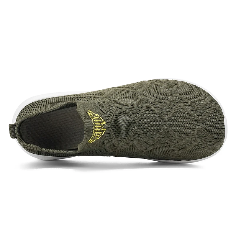 Men Extra Wide Orthopedic Diabetic Sock Shoes Slip On Breathable Walking Sneakers for Elderly Swollen Feet & Foot Pain Relief