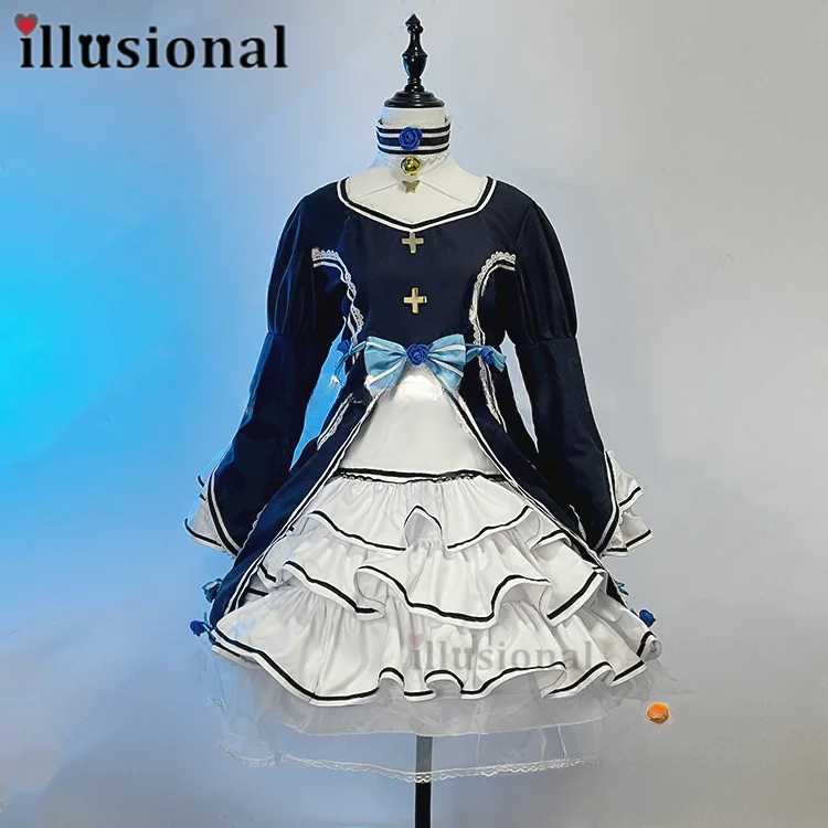 illusional Custom size made Anime Nekopara chocolat vanilla Cosplay Costume dresses female