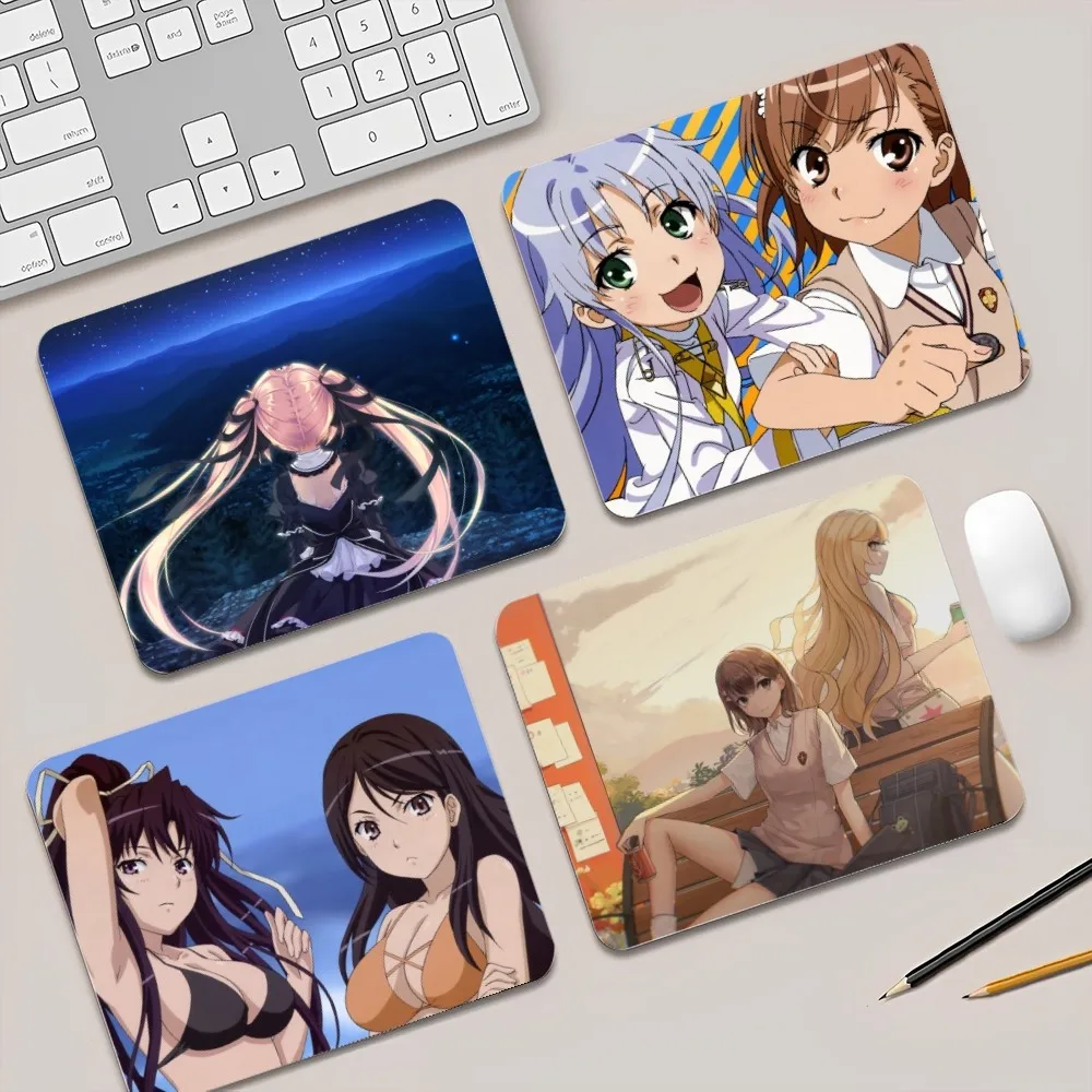 A Certain Scientific Railgun 20x25cm Speed Version Game Computer Keyboard Office Table Mat Cheapest Cup Mats Desktop Mat